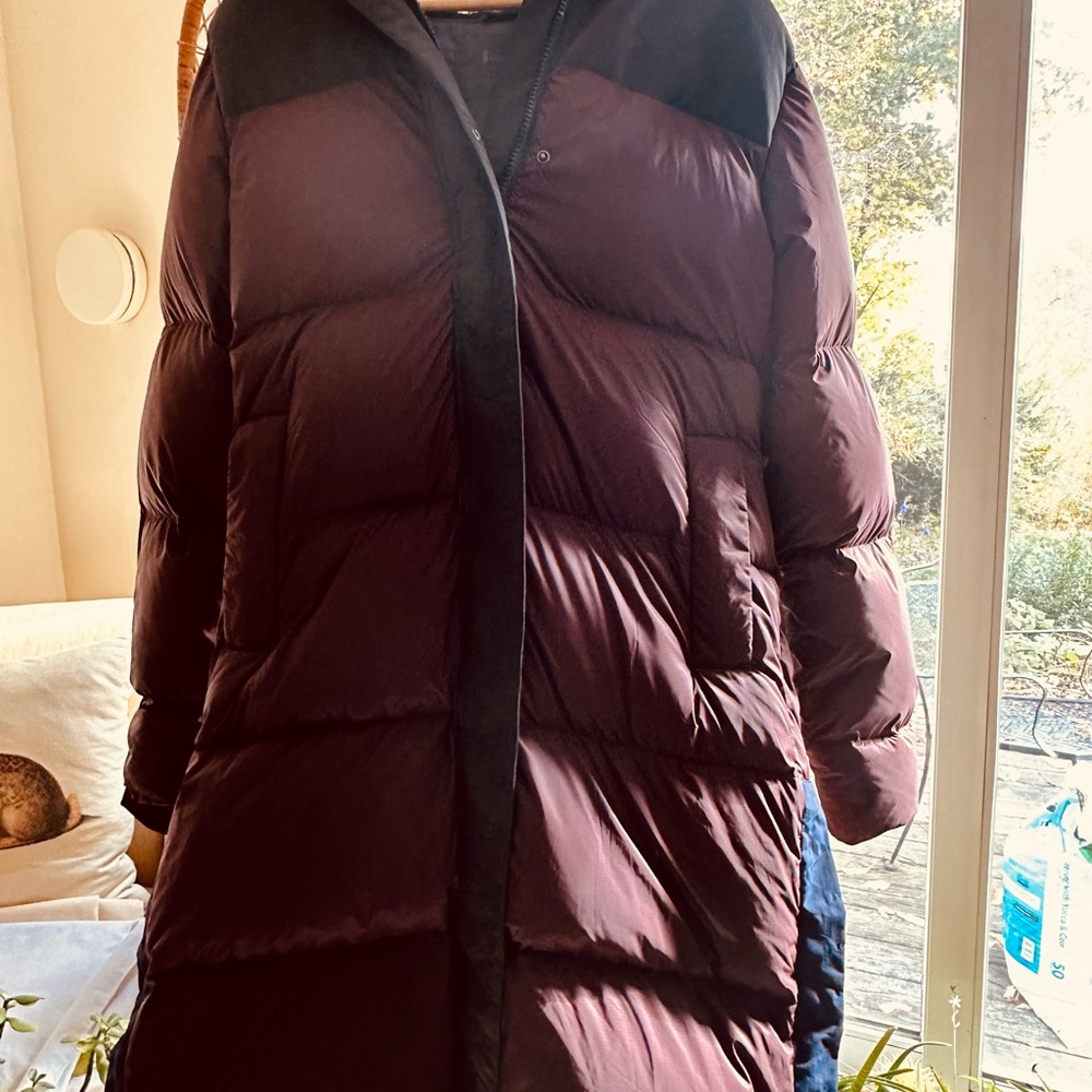 New without tags Cotopaxi Multicolor Hooded Puffer Jacket Stadium Parka Winter - Picture 8 of 12
